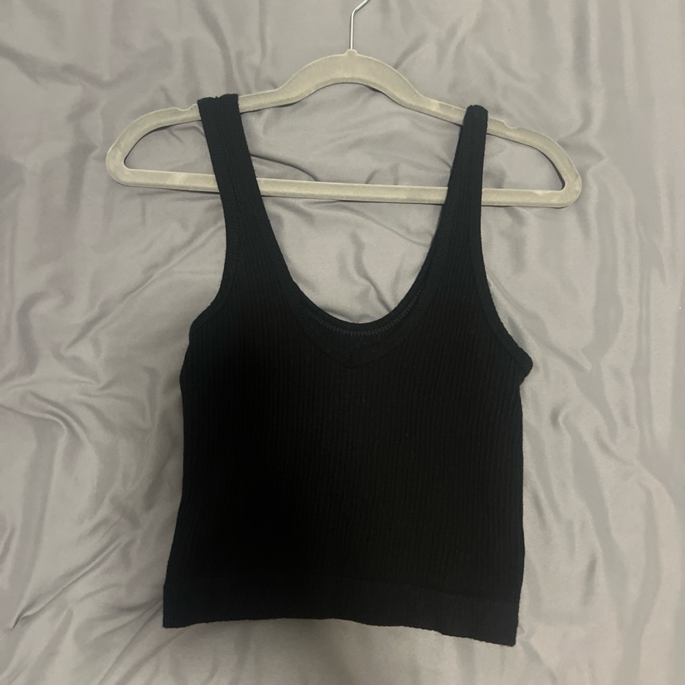 Urban Outfitters Black Knit Tank Top